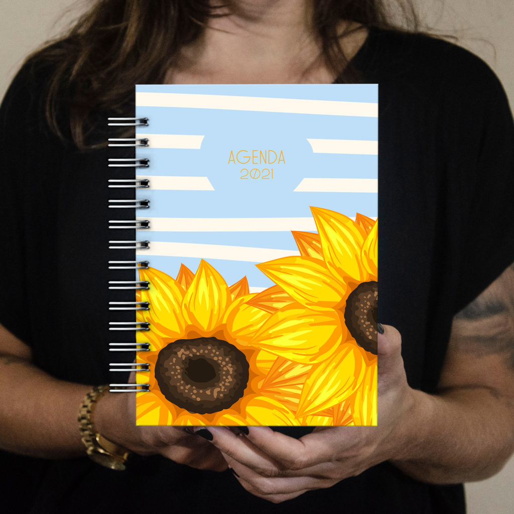 Agenda ou Planner girassol