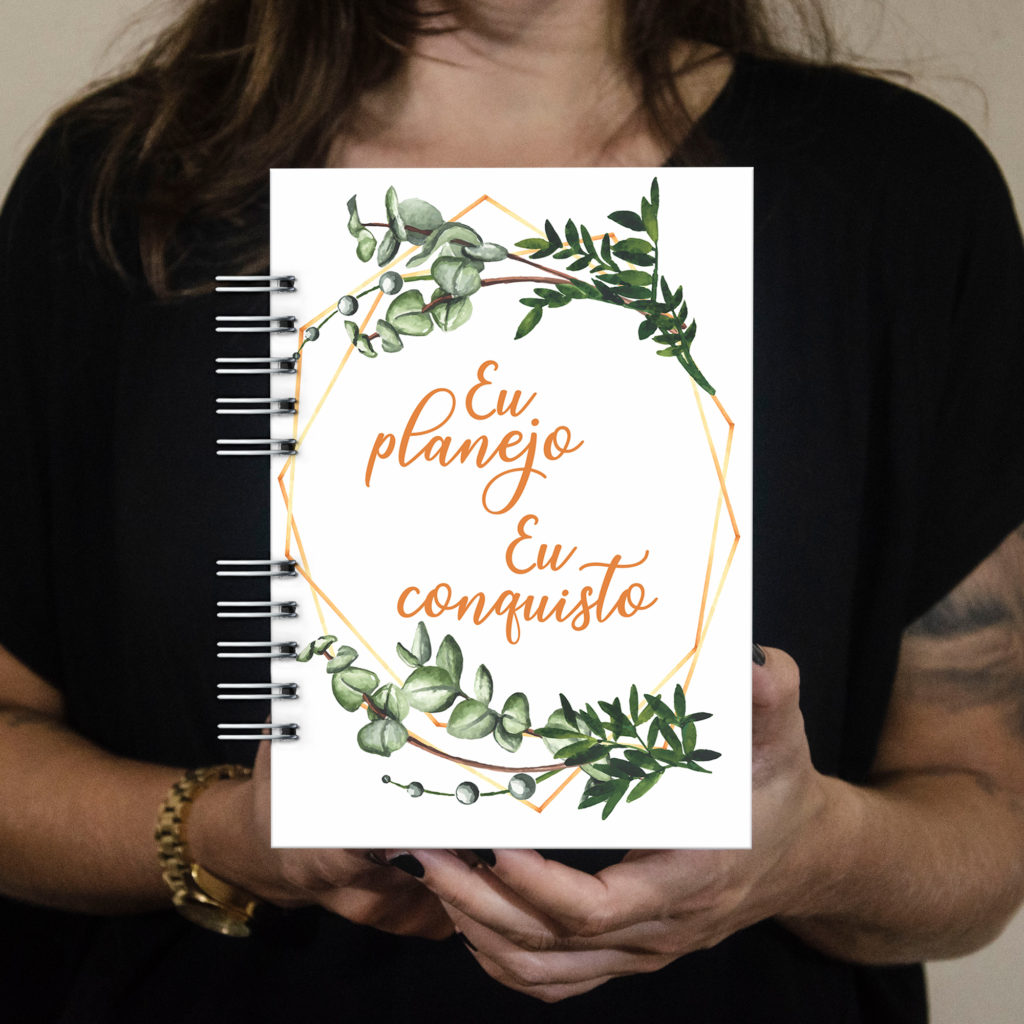 Agenda ou Planner planejo conquisto