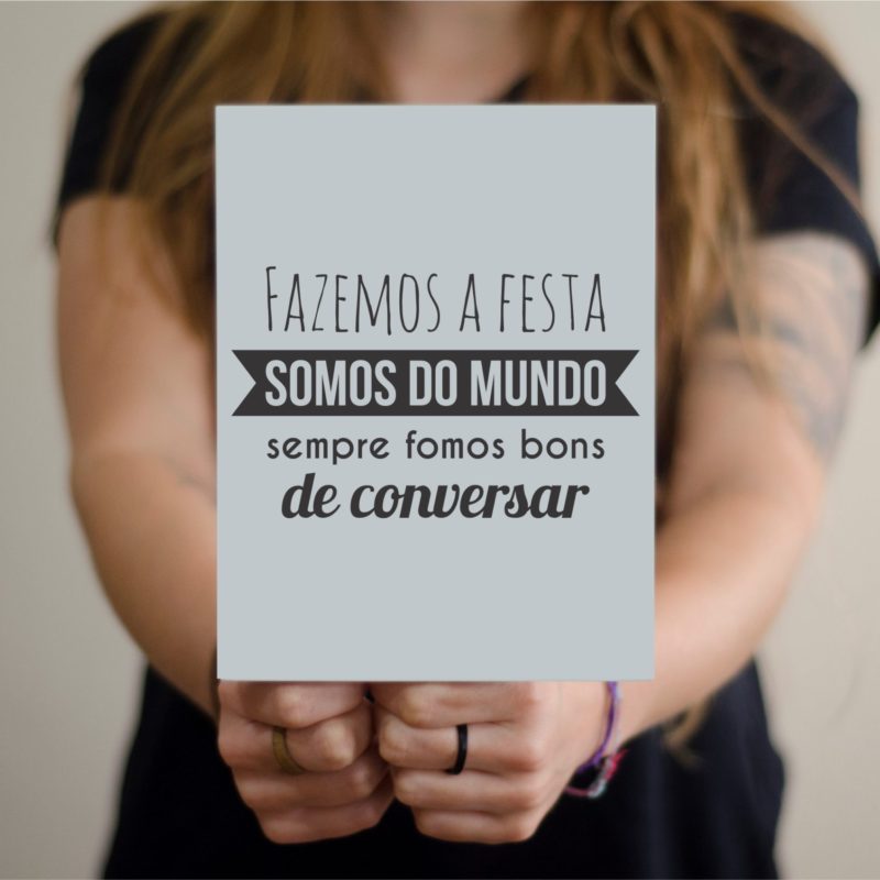 Quadro música fazemos a festa