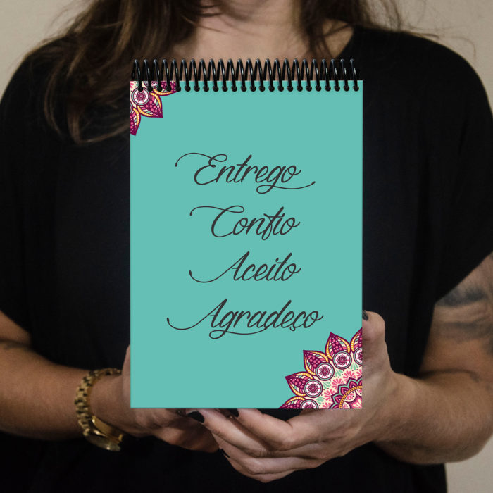 Bloco entrego, confio, aceito e agradeço