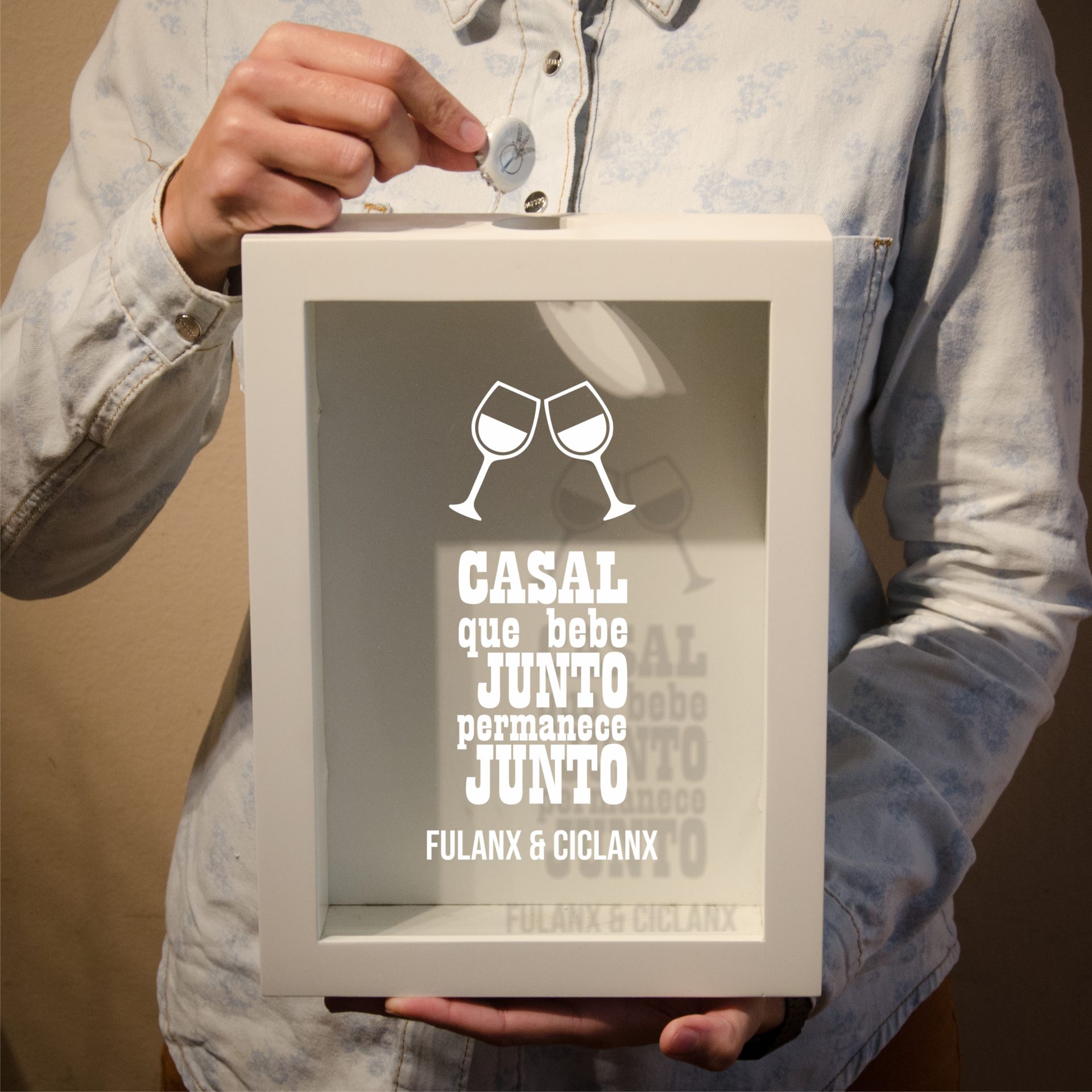 Quadro casal que bebe junto - Imagem 5