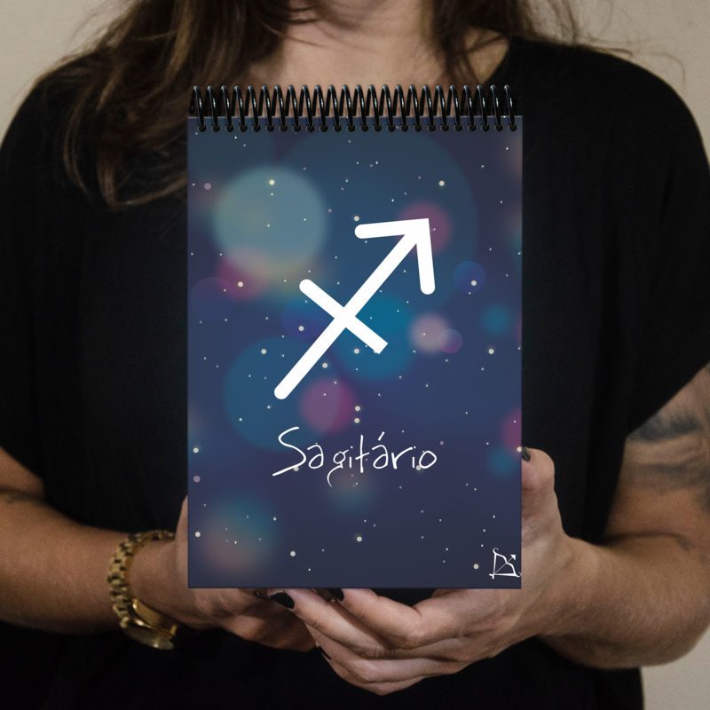 Bloco signos color sagitário
