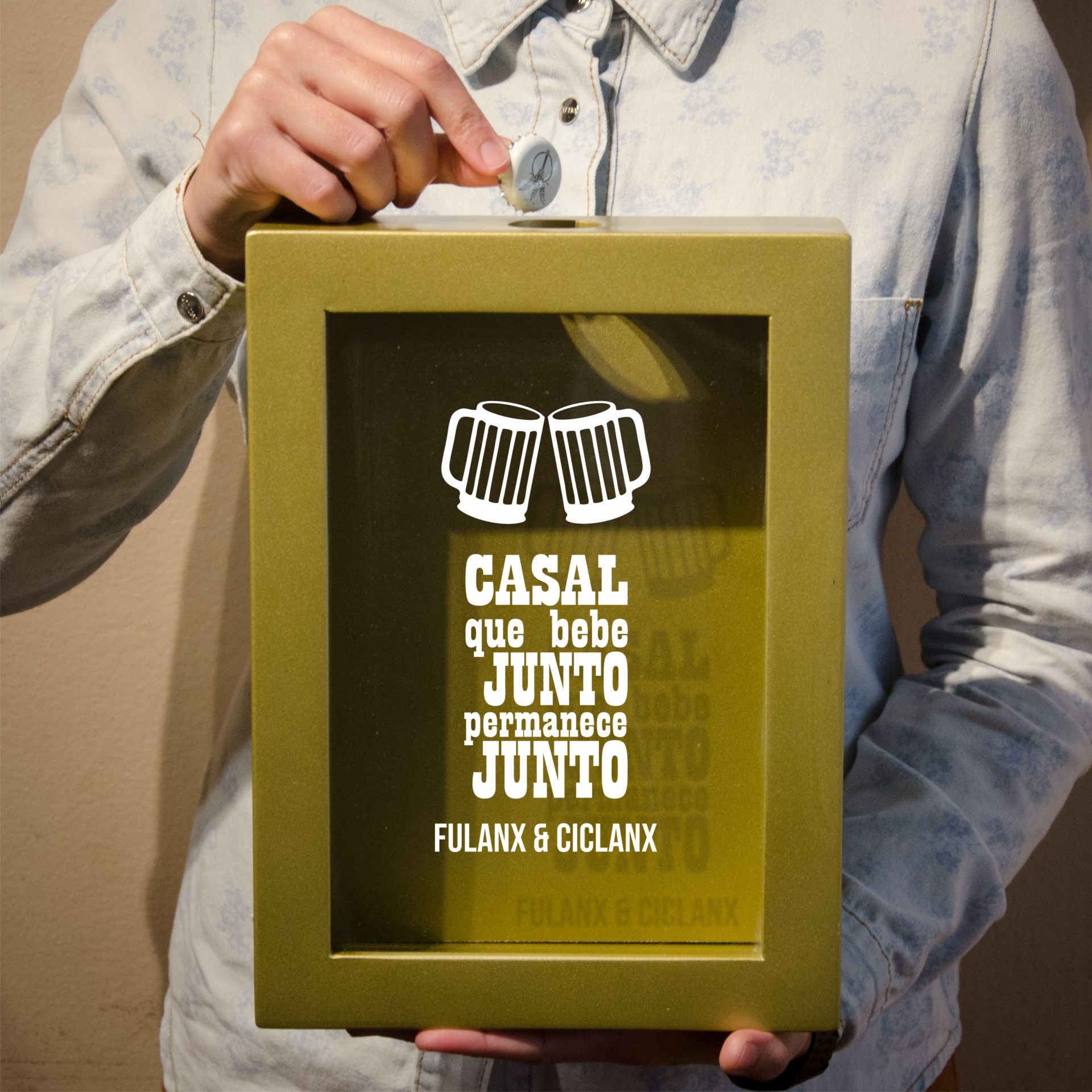 Quadro casal bebe junto - Imagem 4