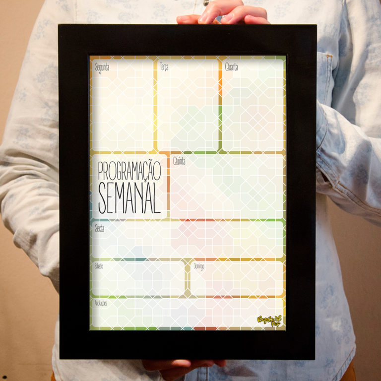 Quadro programação mosaico - Imagem 2