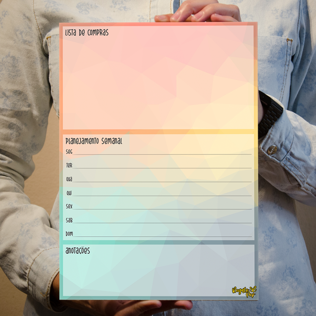 Imã Lista de compras, anotações e programação