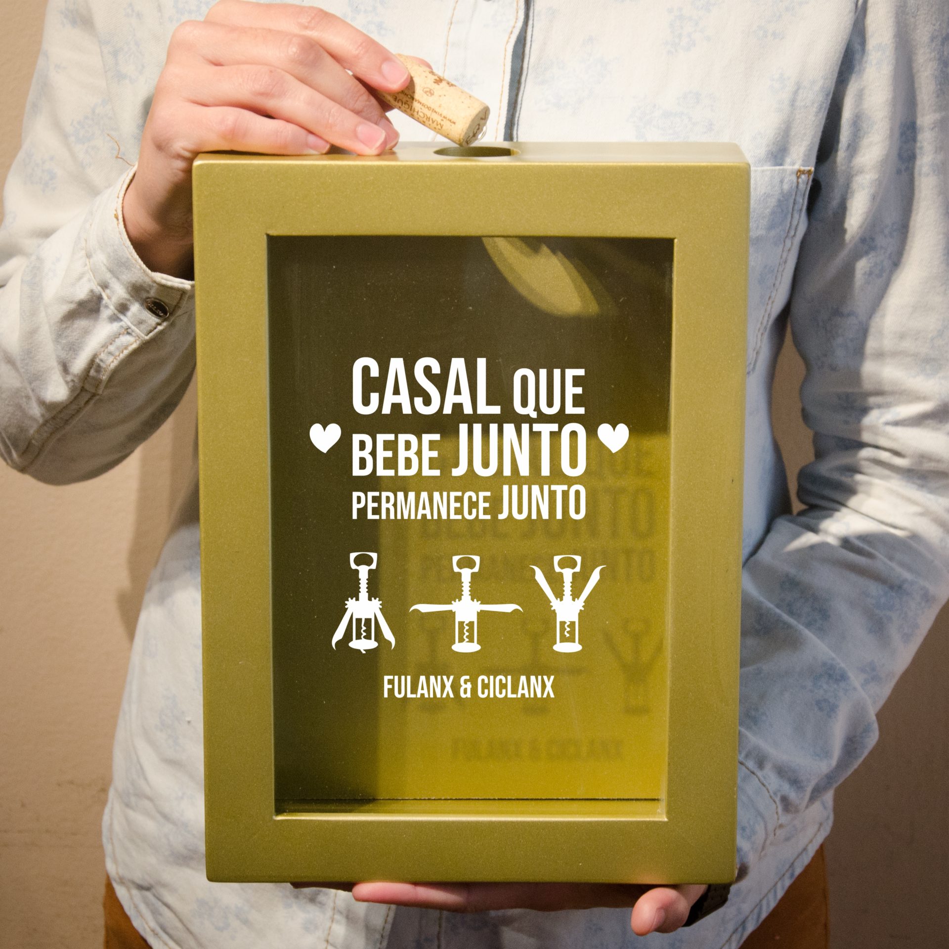 Quadro casal que bebe junto - Imagem 4