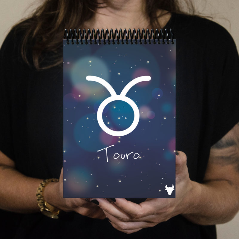 Bloco signos color touro