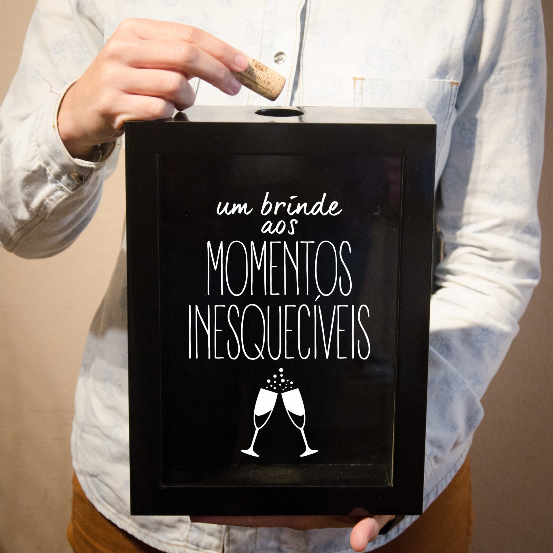 Quadro um brinde aos momentos inesquecíveis