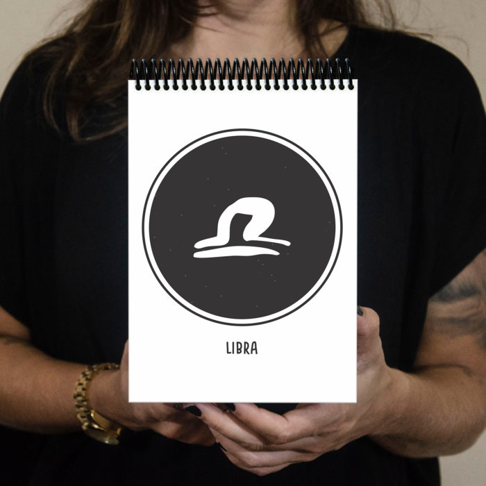 Bloco signos libra