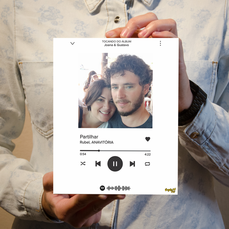 Quadro Spotify casal - Imagem 2
