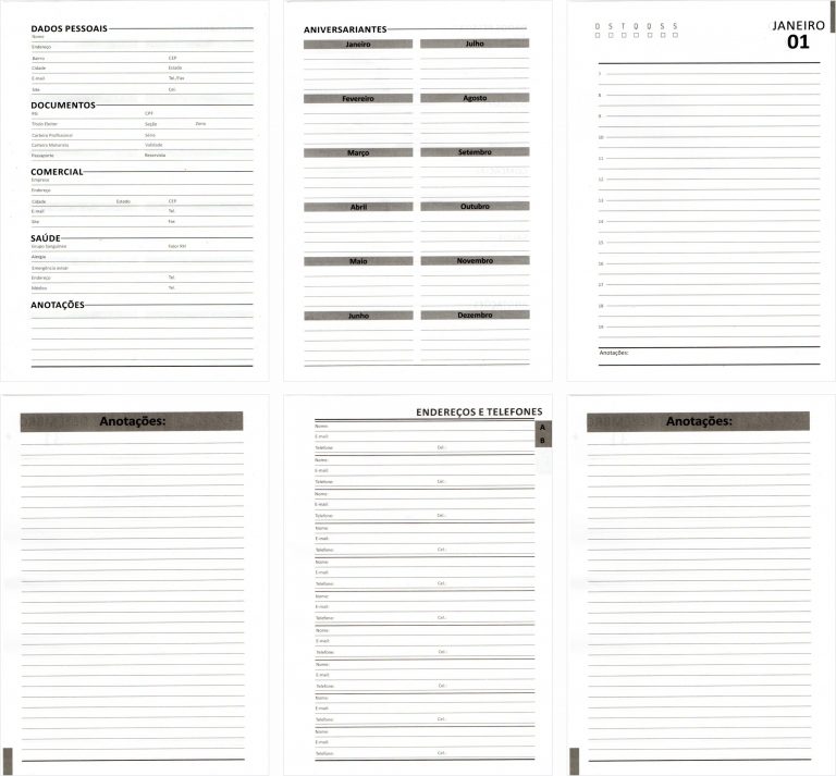 Agenda ou Planner veterinária - Imagem 3