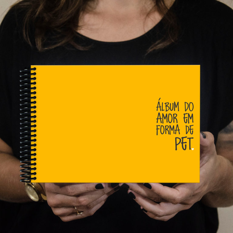 Álbum amor em forma de pet