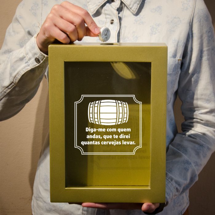 Quadro diga-me com quem andas - cerveja - Imagem 4